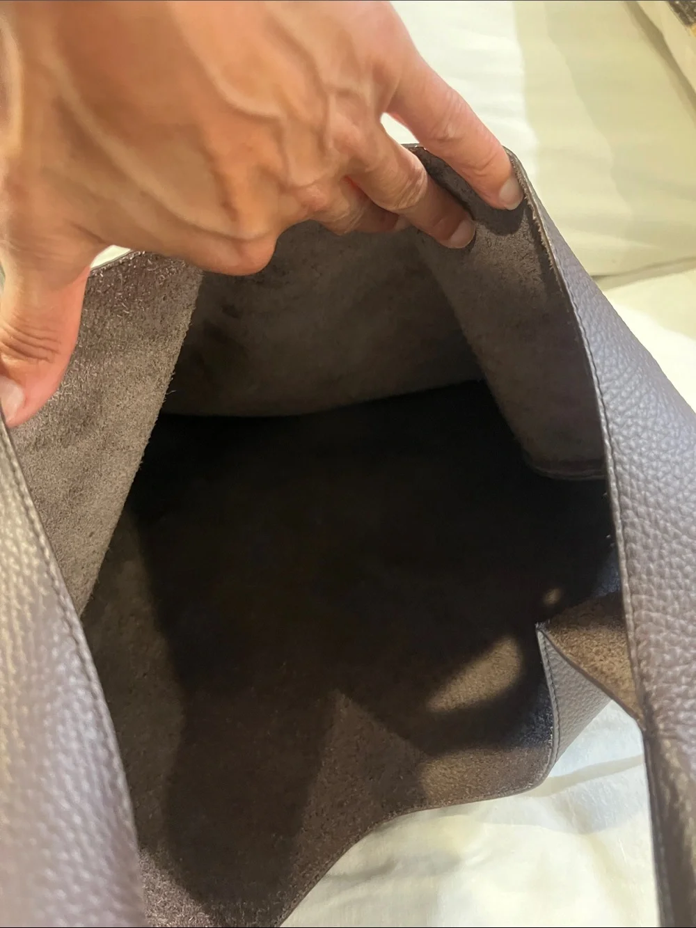 A.P.C. smooth pebbled